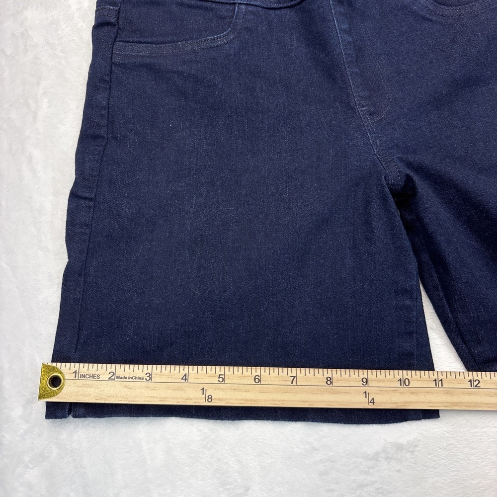 NYDJ Cool Embrace Pull-On Denim Shorts Sz 6 Slimming Stretch Casual - Picture 14 of 16